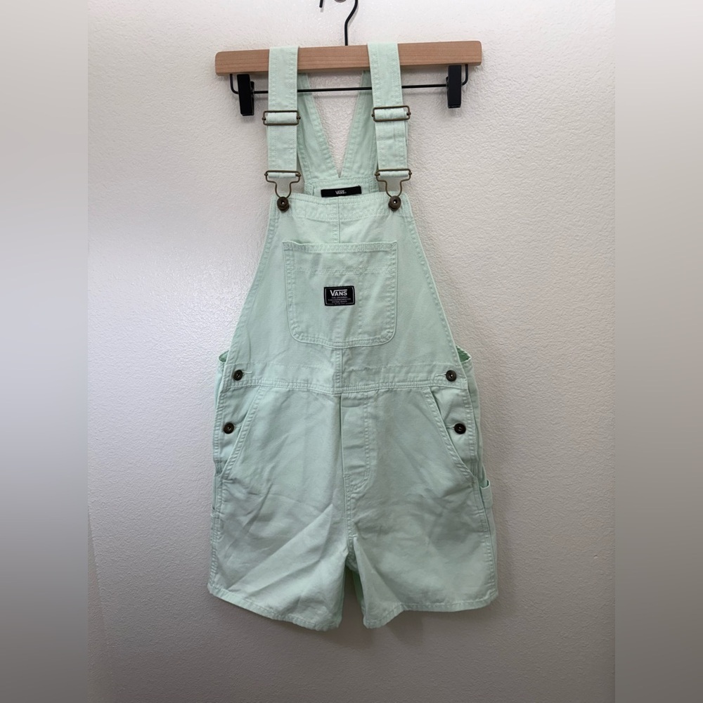 Womens Vans Ground Work Shortall Clearly Aqua XS - Picture 3 of 8